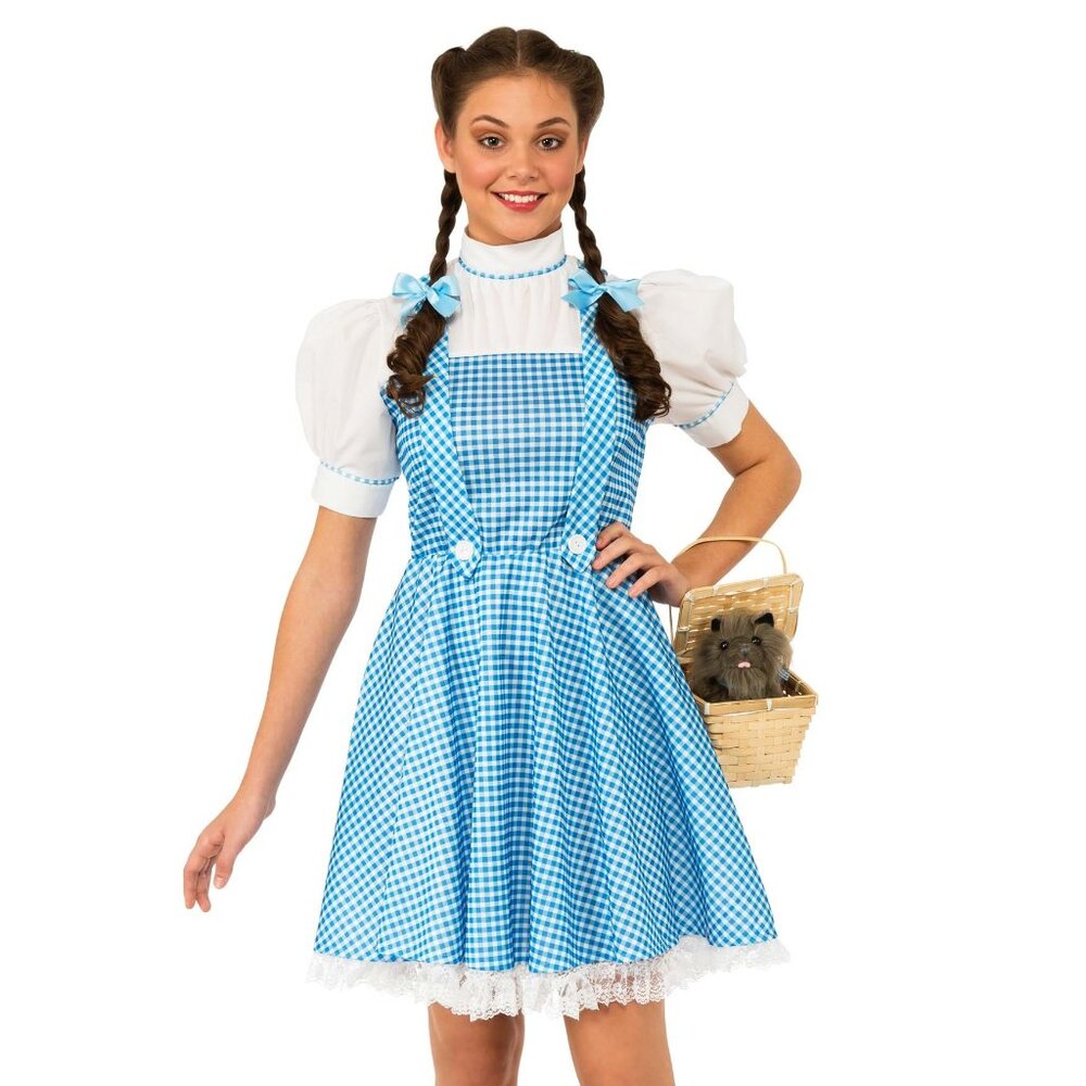 Wizard of Oz - Women's Adult Dorothy Costume, Medium, Size 8-10, GUC
